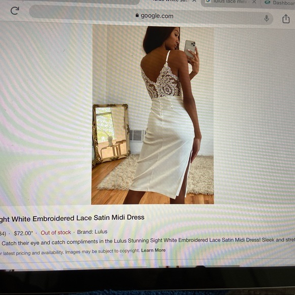 NWT white dress - Picture 5 of 5